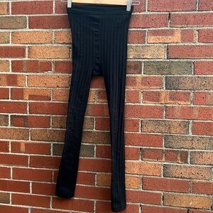 Steve Madden black fleece leggings